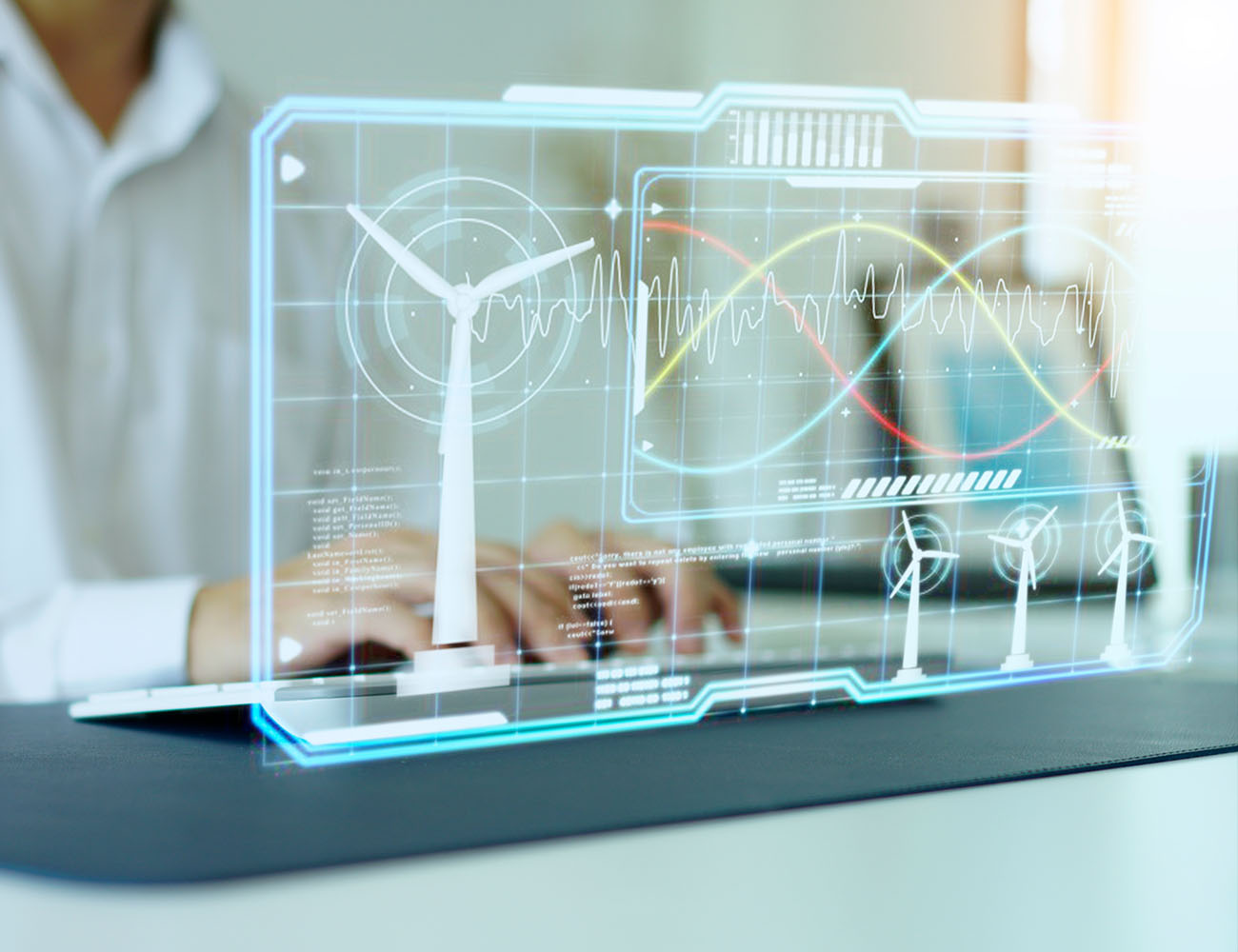 Futurebridge Energy Platform - Premium Ocean Illustration - High Resolution